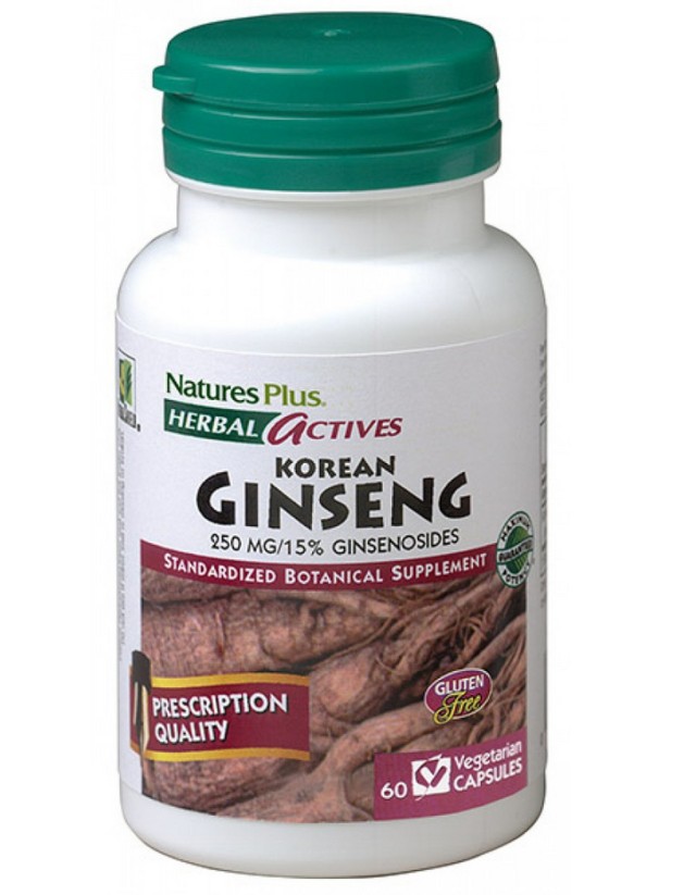 Nature's Plus KOREAN GINSENG 60 caps