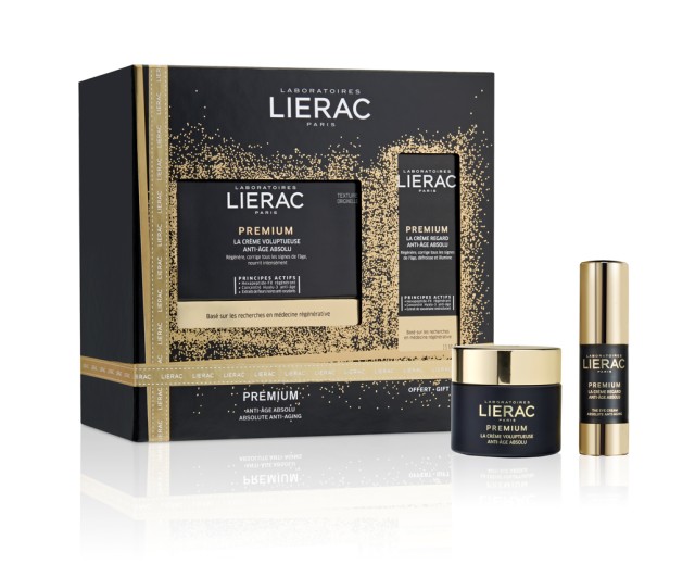 Lierac Set Premium La Creme Voluptueuse 50ml + Δώρο Premium La Creme Regard Anti Age Absolu 15ml