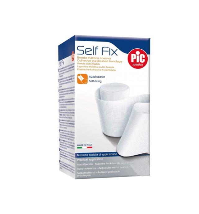 Pic Solution Self Fix Cohesive Elastic Bandage 6cm x 4m 1τμχ