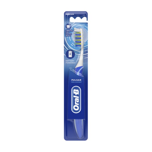 Oral-B Pro-Expert Pulsar 35 Χειροκίνητη Οδοντόβουρτσα Medium 1τμχ