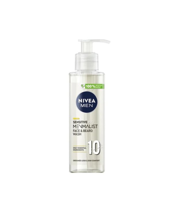 Nivea Men Sensitive Pro Menimalist Face & Beard Wash 200ml