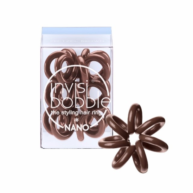 Invisibobble Νano Pretzel Brown 3τμχ