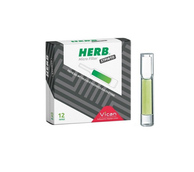 VICAN HERB MICRO FILTER ΣΤΡΙΦΤΟ 12ΤΜΧ.