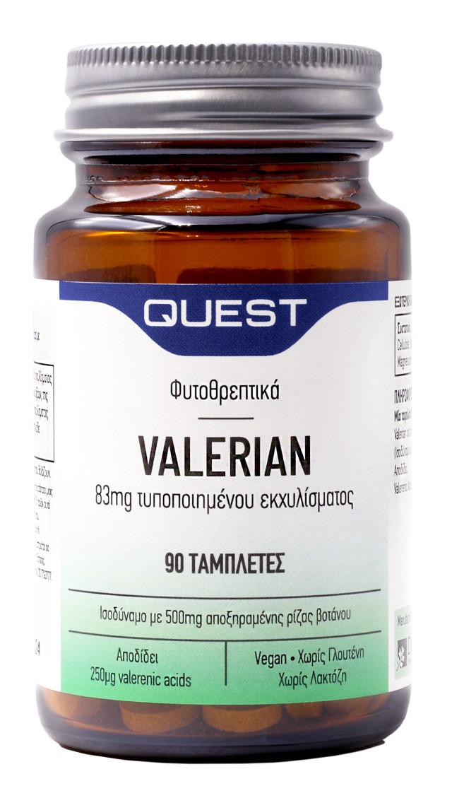 QUEST VALERIAN 83mg 90TABS