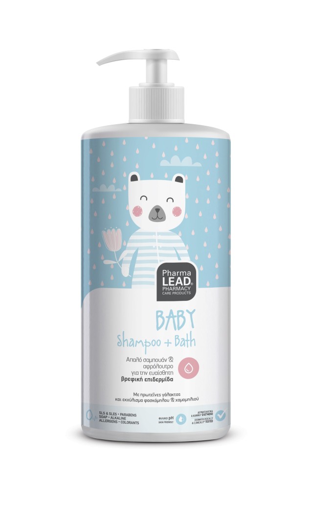 PharmaLead Baby shampoo + bath 1lt