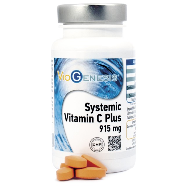 Viogenesis VITAMIN C SYSTEMIC PLUS 915mg 120tabs