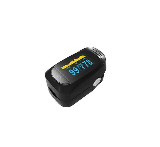 Pulse Oximeter Fingertip A2 Μαύρο Παλμικό Οξύμετρο Δακτύλου 1τμχ