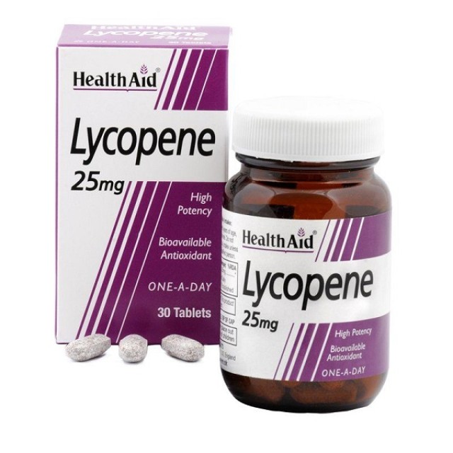 HEALTH AID LYCOPENE 25MG CAPSULES 30S