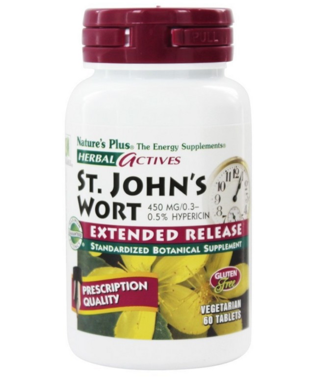 Nature's Plus ST. JOHN’S WORT 450MG, 60TABS