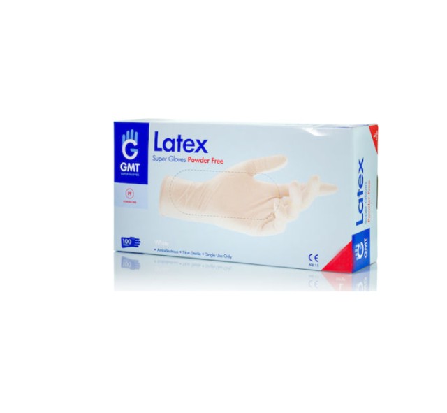 GMT International Latex Gloves Powder Free Small 100pcs