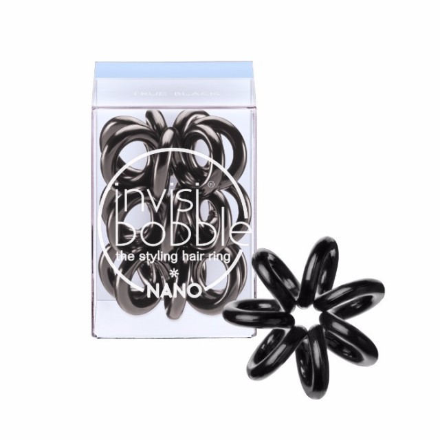 Invisibobble Νano Τrue Black 3τμχ