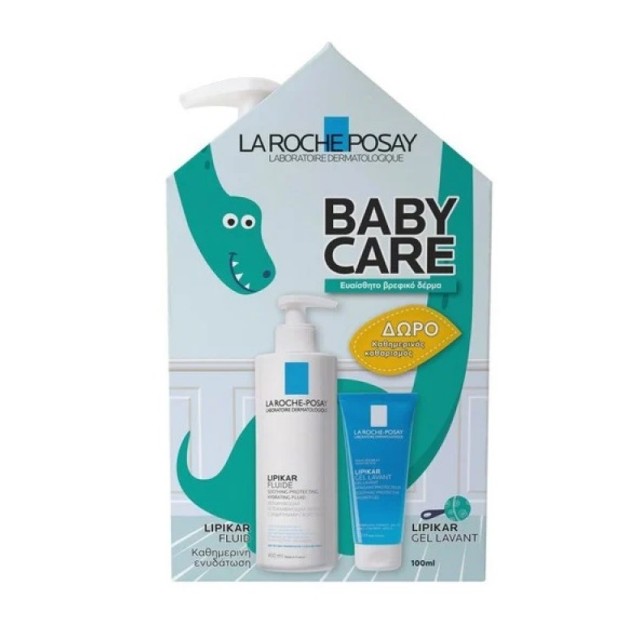 La Roche Posay Set Baby Care Lipikar Fluid 400ml + Δώρο Lipikar Gel Lavant 100ml