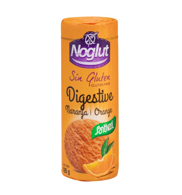 Santiveri Μπισκότα Digestive Πορτοκάλι 195gr