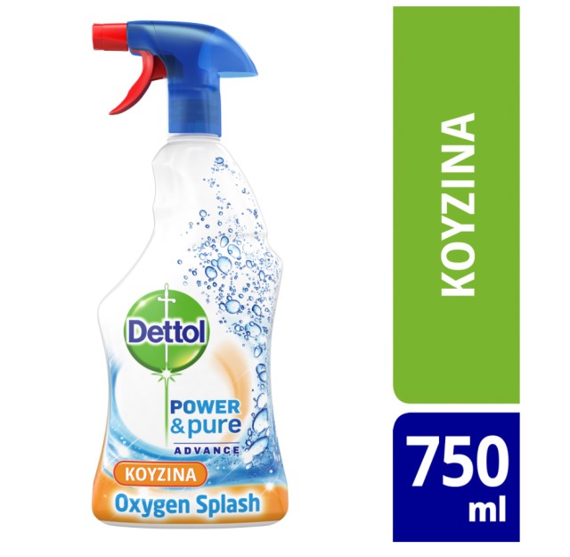 Dettol Power & Pure Kitchen Oxygen Splash 750ml