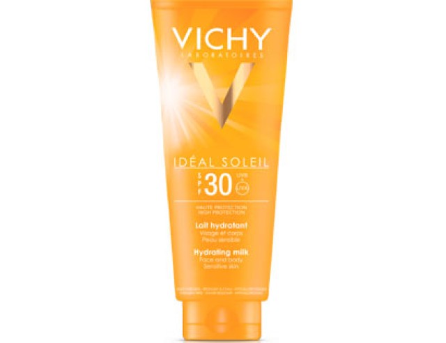 VICHY Ideal Soleil Αντηλιακό Γαλάκτωμα για Πρόσωπο & Σώμα SPF30 300ml