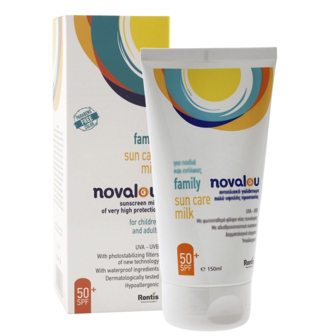 NOVALOU Family Sun Care Milk SPF50+ 150ml