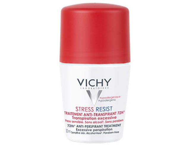 VICHY DEODORANT Stress Resist Εντατικη Αποσμητικη Φροντιδα 72h - Roll-on 50ML