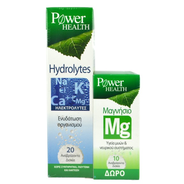 POWER HEALTH HYDROLYTES 20s ΑΝΑΒΡΑΖΟΝ +MAGNESIUM 10s