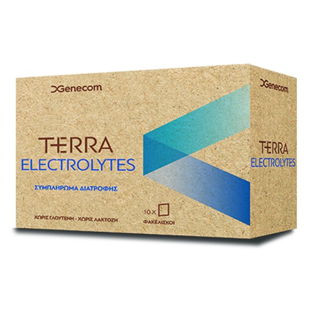 Genecom Terra Electrolytes 10 φακελίσκοι