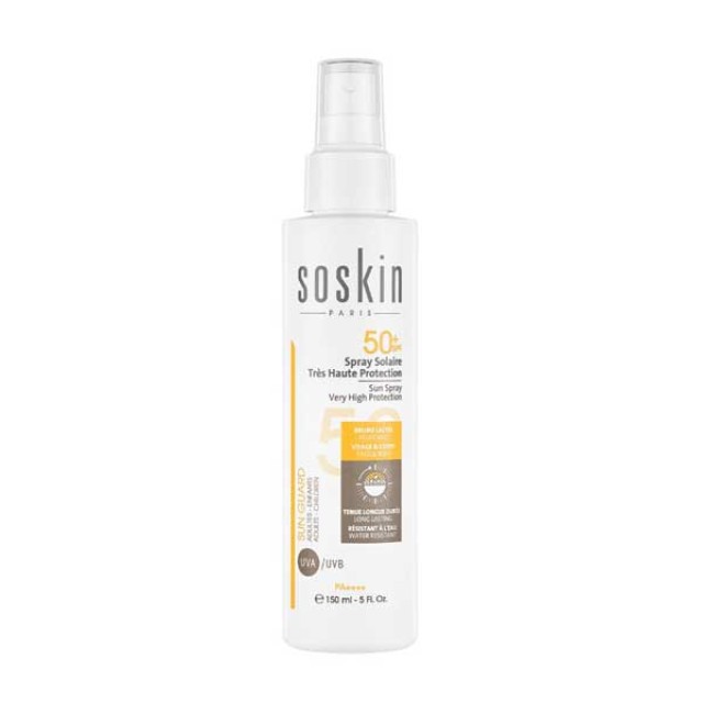 SOSKIN SUN SPRAY VERY HIGH PROTE SPF50+ 150M