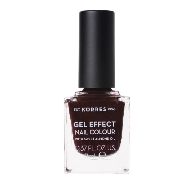 Korres Gel Effect Nail Colour No.54 Festive Red Βερνίκι Νυχιών, 11ml