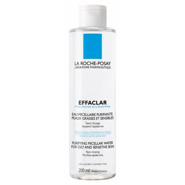 LA ROCHE POSAY EFFACLAR EAU MICELLAIRE PURIFIANTE 200ML