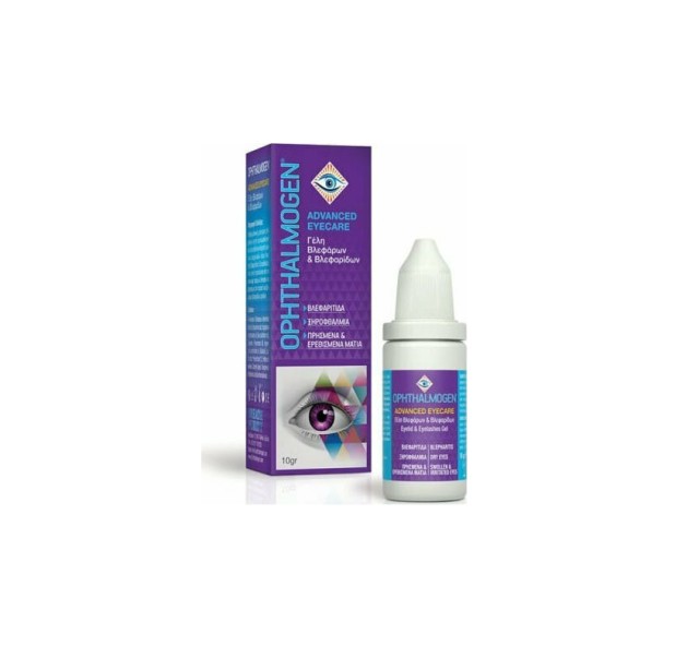 Ophthalmogen Advanced Eyecare Gel Γέλη Βλεφάρων & Βλεφαρίδων 10gr