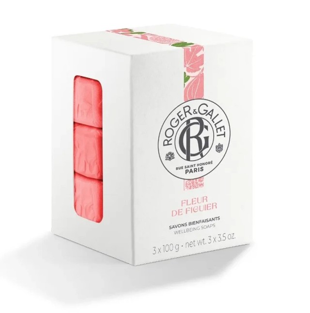 Roger & Gallet Fleur De Figuier Savon Bienfaisants 3x100g