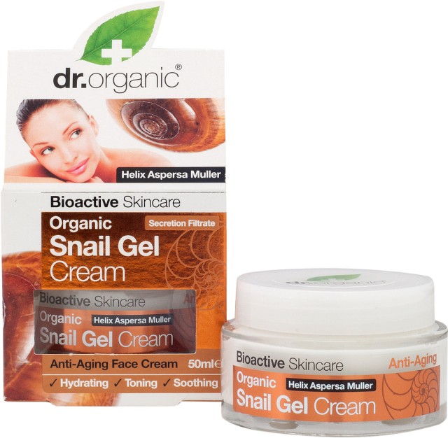 DR.ORGANIC SNAIL GEL FACE CREAM 50ML