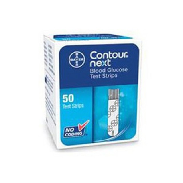 Contour Next 50 Τμχ Ταινίες Μέτρησης Σακχάρου