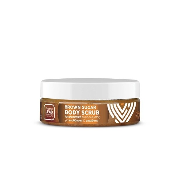 PharmaLead Brown Sugar Body scrub Απολεπιστικό Scrub σώματος με Καστανή Ζάχαρη 200ml
