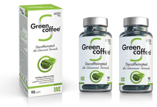 Liv Green Coffee 6000mg Decaffeinated 90caps 2TMX