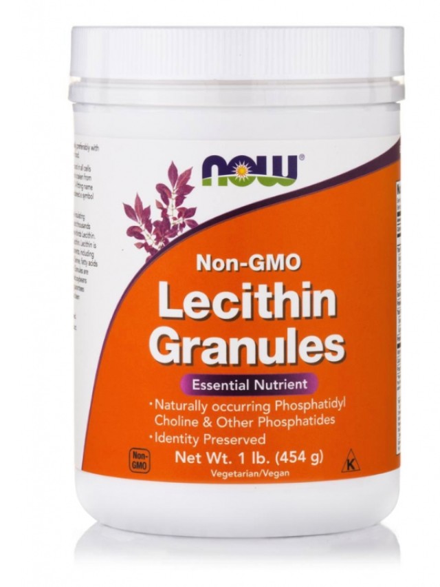 Now Foods Lecithin Granules (Non GMO) Vegetarian 1lb 454gr