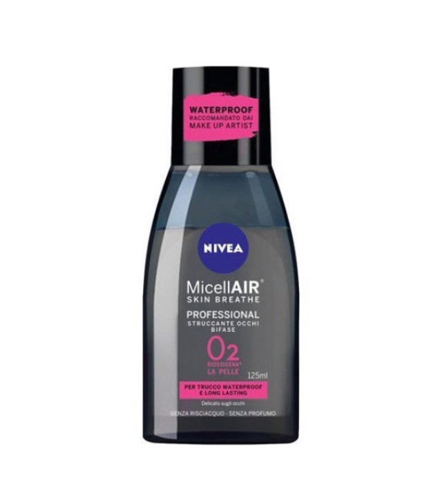 Nivea MicellAIR Professional Διφασικό Ντεμακιγιάζ Ματιών 400ml