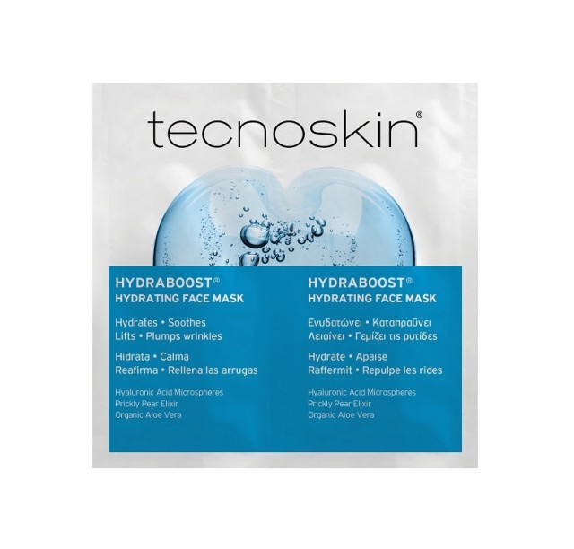 Tecnoskin Hydraboost Face Mask Μάσκα Προσώπου για Ενυδάτωση 2x6ml