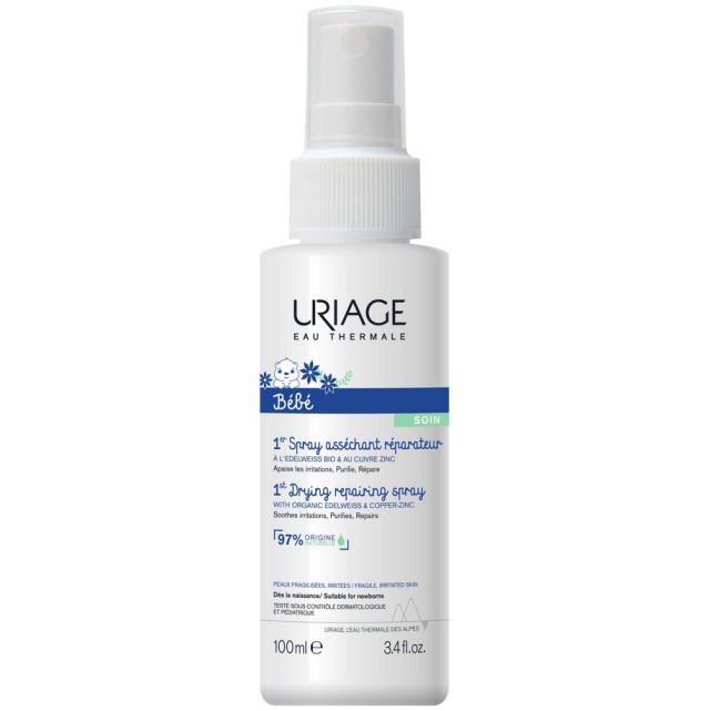 Uriage Bebe 1st Drying Repairing Spray 100ml