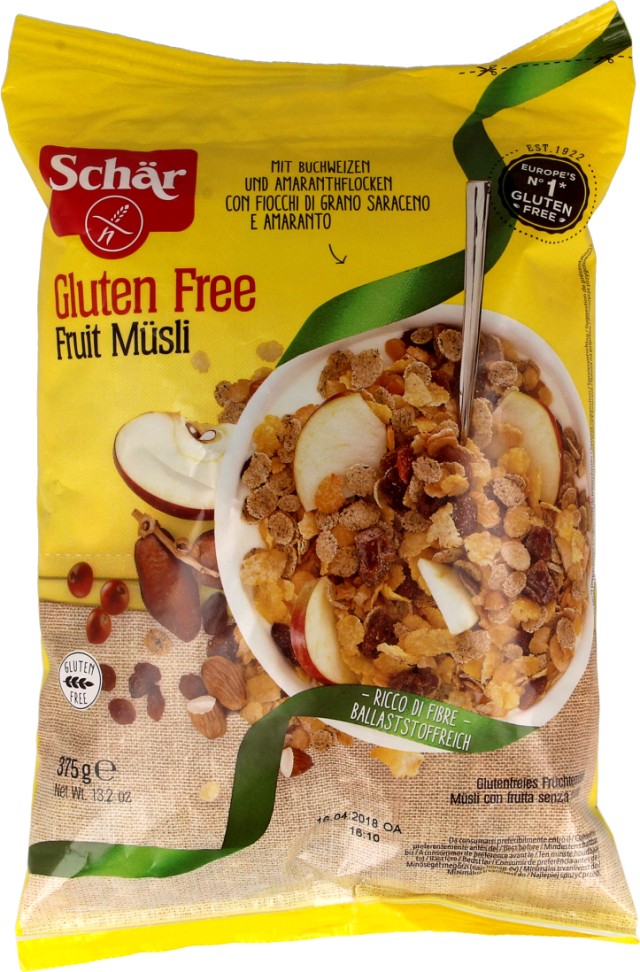 Schar Fruit Musli Μούσλι με Φρούτα 375gr