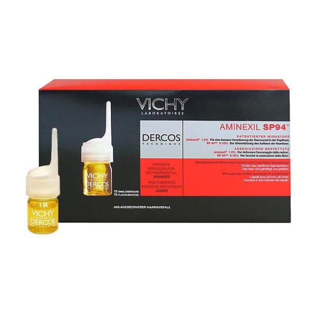 VICHY DERCOS AMINEXIL PRO MEN 18X6ML