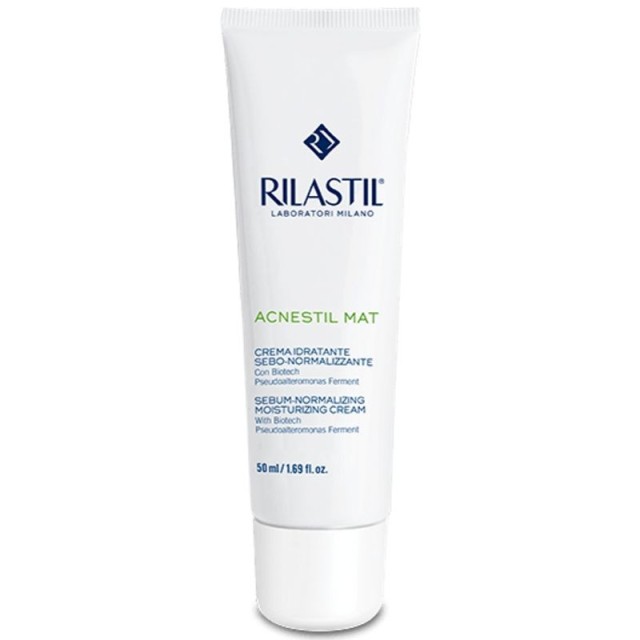 Rilastil Acnestil Mat Sebum-Normalizing Mouisturizing Cream 50ml