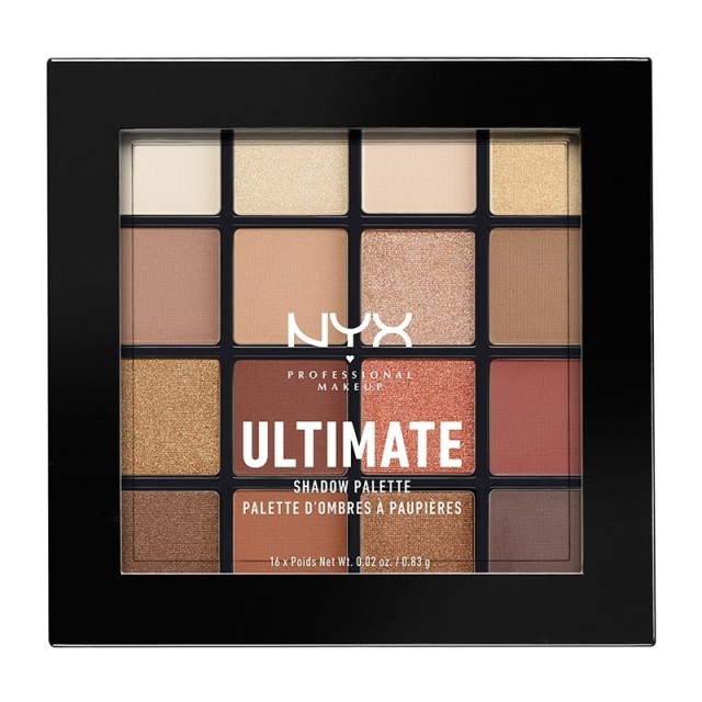 NYX PM Ultimate Shadow Παλέτα Σκιών 3 Warm Neutrals 171gr