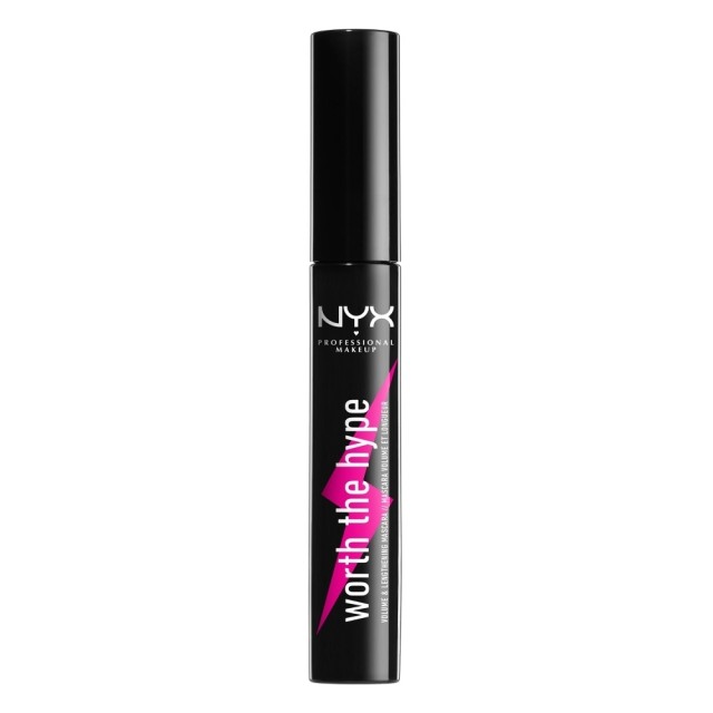 NYX PM Worth The Hype Μασκαρα Για Ογκο Και Μηκος 1 Black 32ml