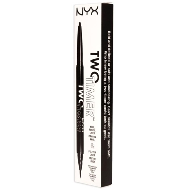 NYX PM Two Timer - Dual Ended Eyeliner 1 86ml