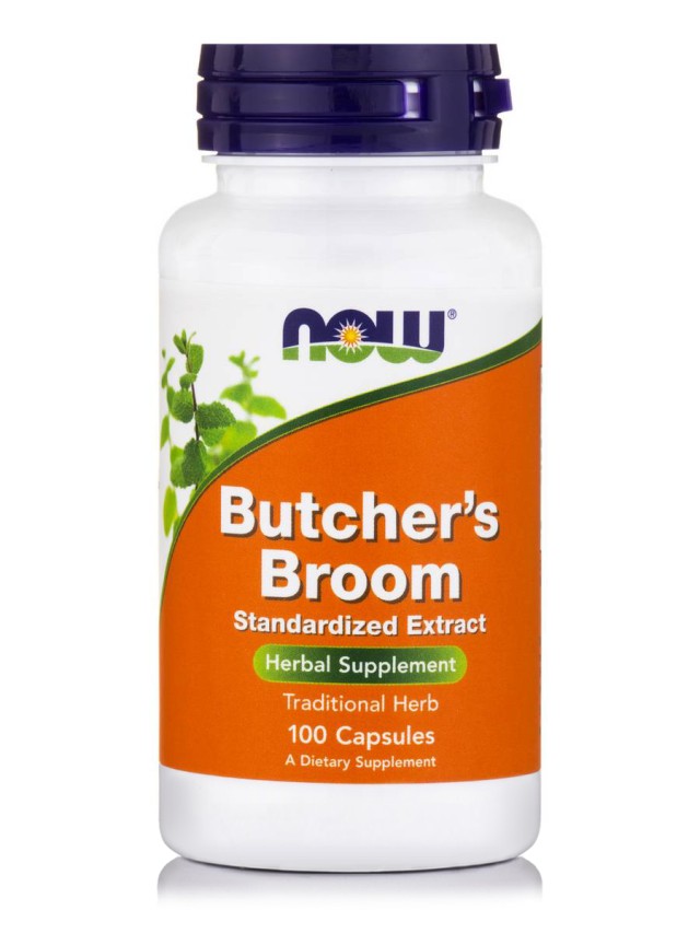 Now Foods Βutcher's Βroom 500mg 100VegCaps