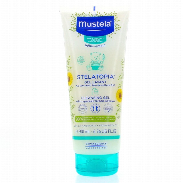 Mustela Stelatopia Cleansing Gel 200ml