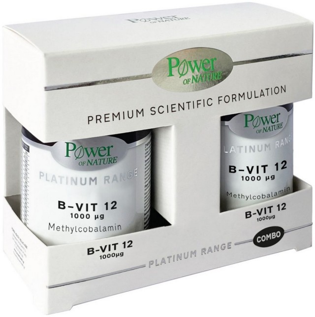 Power Health Set Combo Platinum Range B-vit12 1000mg 2x60tabs