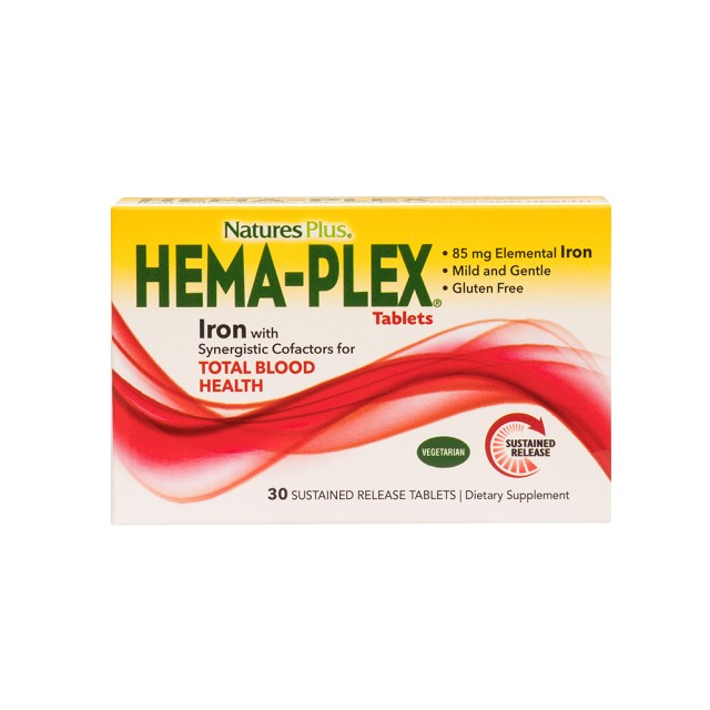 Nature's Plus Hema Plex 30 ταμπλέτες