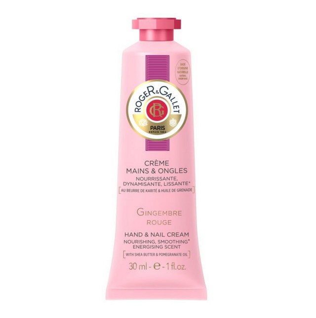 Roger&Gallet Gingembre Rouge Hand & Nail Cream 30ml