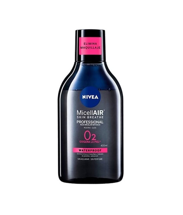 Nivea MicellAIR Professional Eye Make-up Remover Water Νερό Ντεμακιγιάζ 400ml