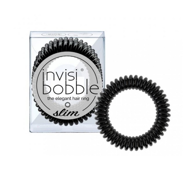 Invisibobble Slim True Black 3τμχ