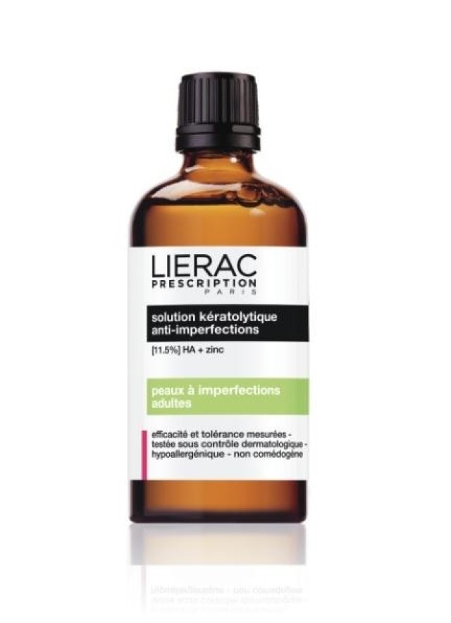 LIERAC SOLUTION KERATOLYTIQUE ANTI-IMPERFECTIONS 100ML